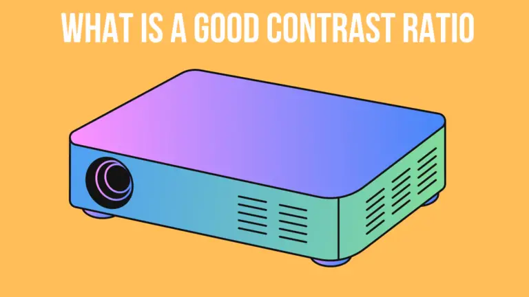 what is a good contrast ratio for projectors