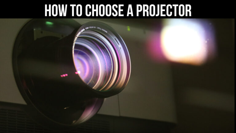 how to choose a projector