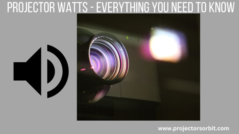 projector watts